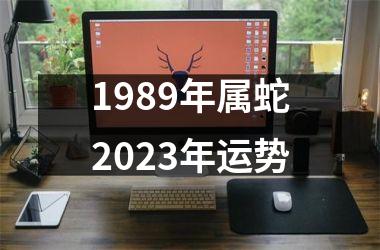 1989年属蛇2025年运势