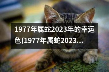 <h3>1977年属蛇2025年的幸运色(1977年属蛇2025年运势及运程每月运程)