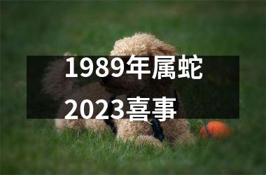 1989年属蛇2025喜事
