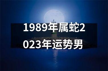 1989年属蛇2025年运势男