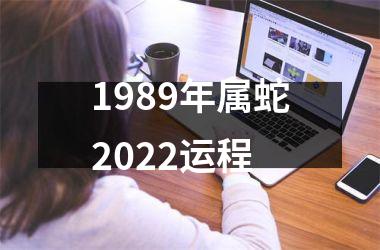 1989年属蛇2025运程
