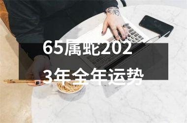 65属蛇2025年全年运势