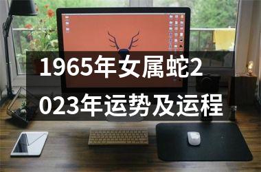 <h3>1965年女属蛇2025年运势及运程