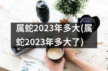 属蛇2023年多大(属蛇2023年多大了)