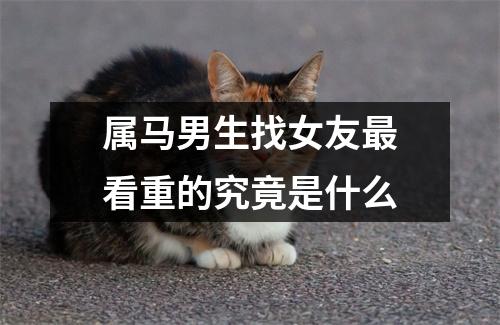 <h3>属马男生找女友看重的究竟是什么