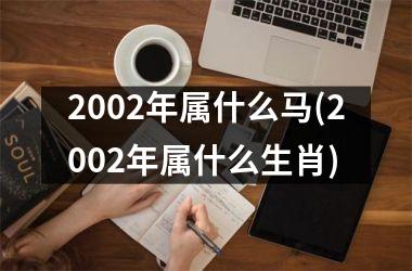 2002年属什么马(2002年属什么生肖)