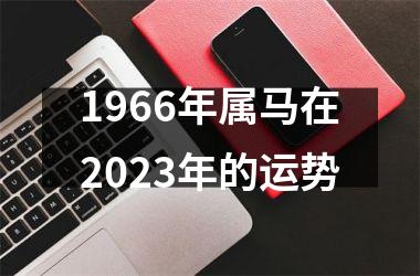 1966年属马在2023年的运势