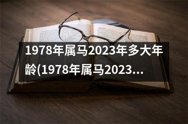 <h3>1978年属马2025年多大年龄(1978年属马2025年运势及运程每月运程)