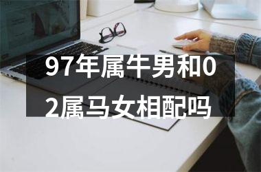 97年属牛男和02属马女相配吗