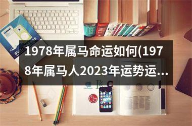 1978年属马命运如何(1978年属马人2025年运势运程)