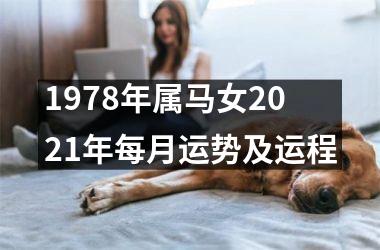 1978年属马女2021年每月运势及运程