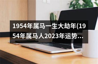 1954年属马一生大劫年(1954年属马人2023年运势运程)