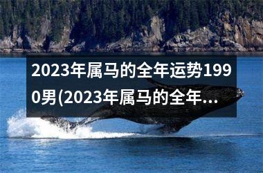 2023年属马的全年运势1990男(2023年属马的全年运势1990女)