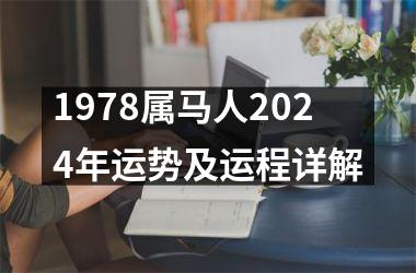 1978属马人2024年运势及运程详解