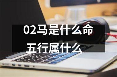 02马是什么命 五行属什么