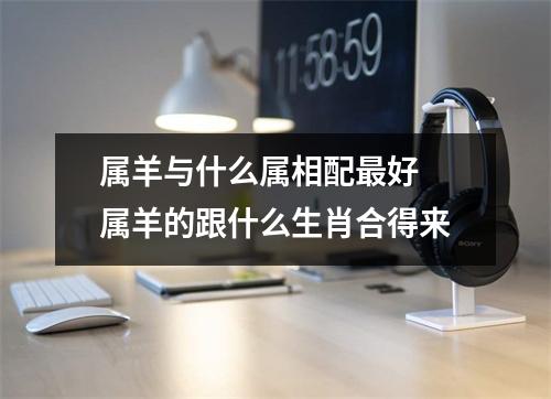 属羊与什么属相配好属羊的跟什么生肖合得来