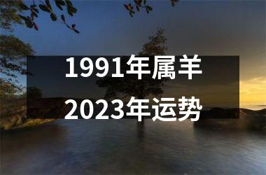 1991年属羊2025年运势