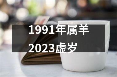 1991年属羊2023虚岁