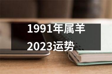 1991年属羊2023运势