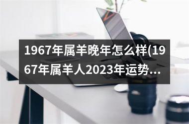 1967年属羊晚年怎么样(1967年属羊人2023年运势男性)