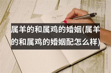 属羊的和属鸡的婚姻(属羊的和属鸡的婚姻配怎么样)