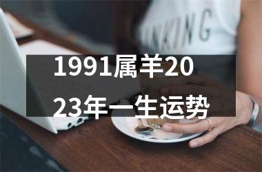 1991属羊2023年一生运势