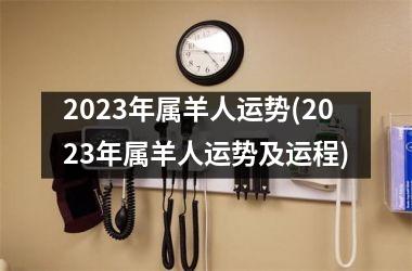 2023年属羊人运势(2023年属羊人运势及运程)