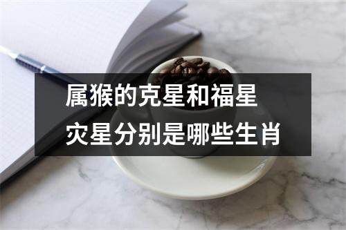 <h3>属猴的克星和福星灾星分别是哪些生肖