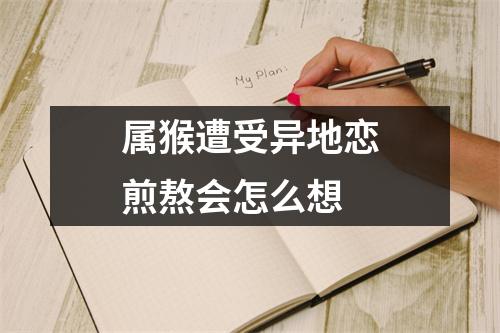 属猴遭受异地恋煎熬会怎么想