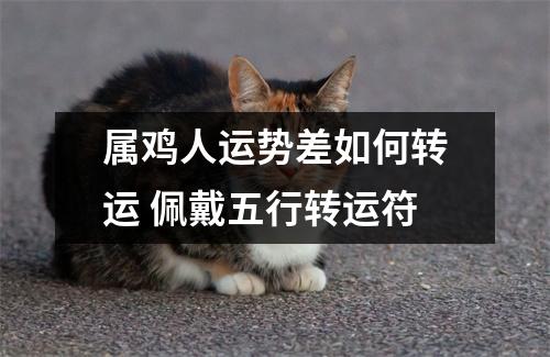 属鸡人运势差如何转运佩戴五行转运符