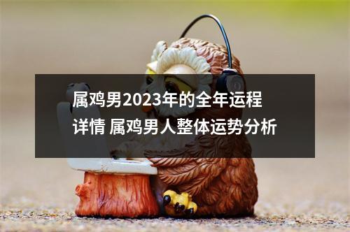 属鸡男2025年的全年运程详情属鸡男人整体运势分析