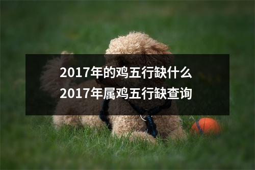 2017年的鸡五行缺什么2017年属鸡五行缺查询