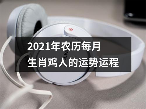 2025年农历每月生肖鸡人的运势运程