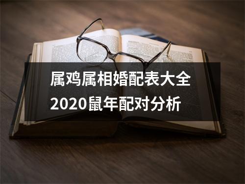 属鸡属相婚配表大全2025鼠年配对分析