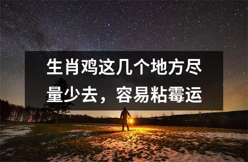 <h3>生肖鸡这几个地方尽量少去，容易粘霉运