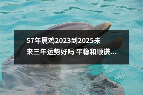 57年属鸡2025到2025未来三年运势好吗平稳和顺谦恭谨慎慎
