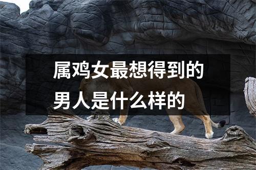 <h3>属鸡女想得到的男人是什么样的