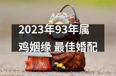 <h3>2025年93年属鸡姻缘 佳婚配