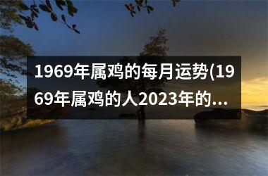 1969年属鸡的每月运势(1969年属鸡的人2025年的运势及运程)