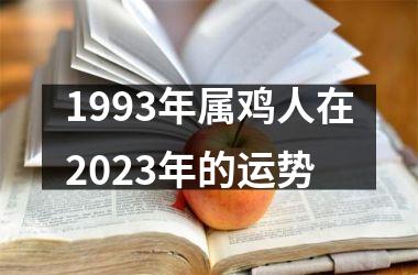1993年属鸡人在2025年的运势