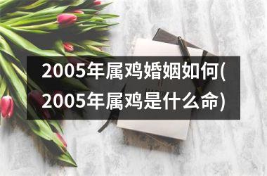 <h3>2005年属鸡婚姻如何(2005年属鸡是什么命)