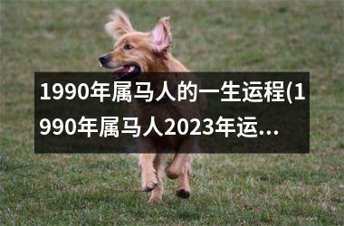<h3>1990年属马人的一生运程(1990年属马人2025年运势运程)