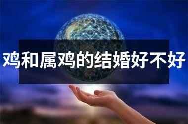 鸡和属鸡的结婚好不好