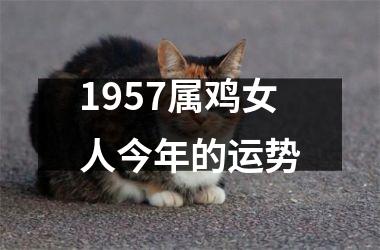 1957属鸡女人今年的运势