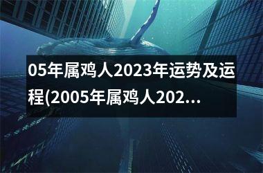 05年属鸡人2023年运势及运程(2005年属鸡人2023年运势及运程)