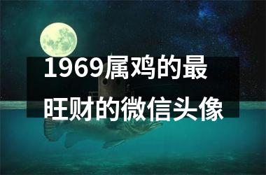 1969属鸡的最旺财的微信头像