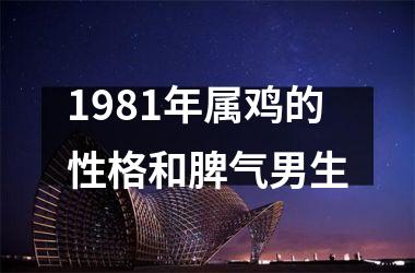1981年属鸡的性格和脾气男生