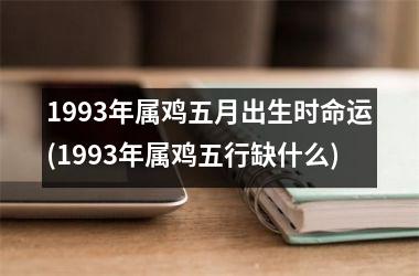1993年属鸡五月出生时命运(1993年属鸡五行缺什么)