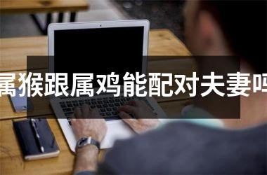 属猴跟属鸡能配对夫妻吗