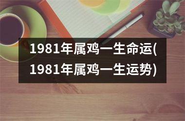 1981年属鸡一生命运(1981年属鸡一生运势)